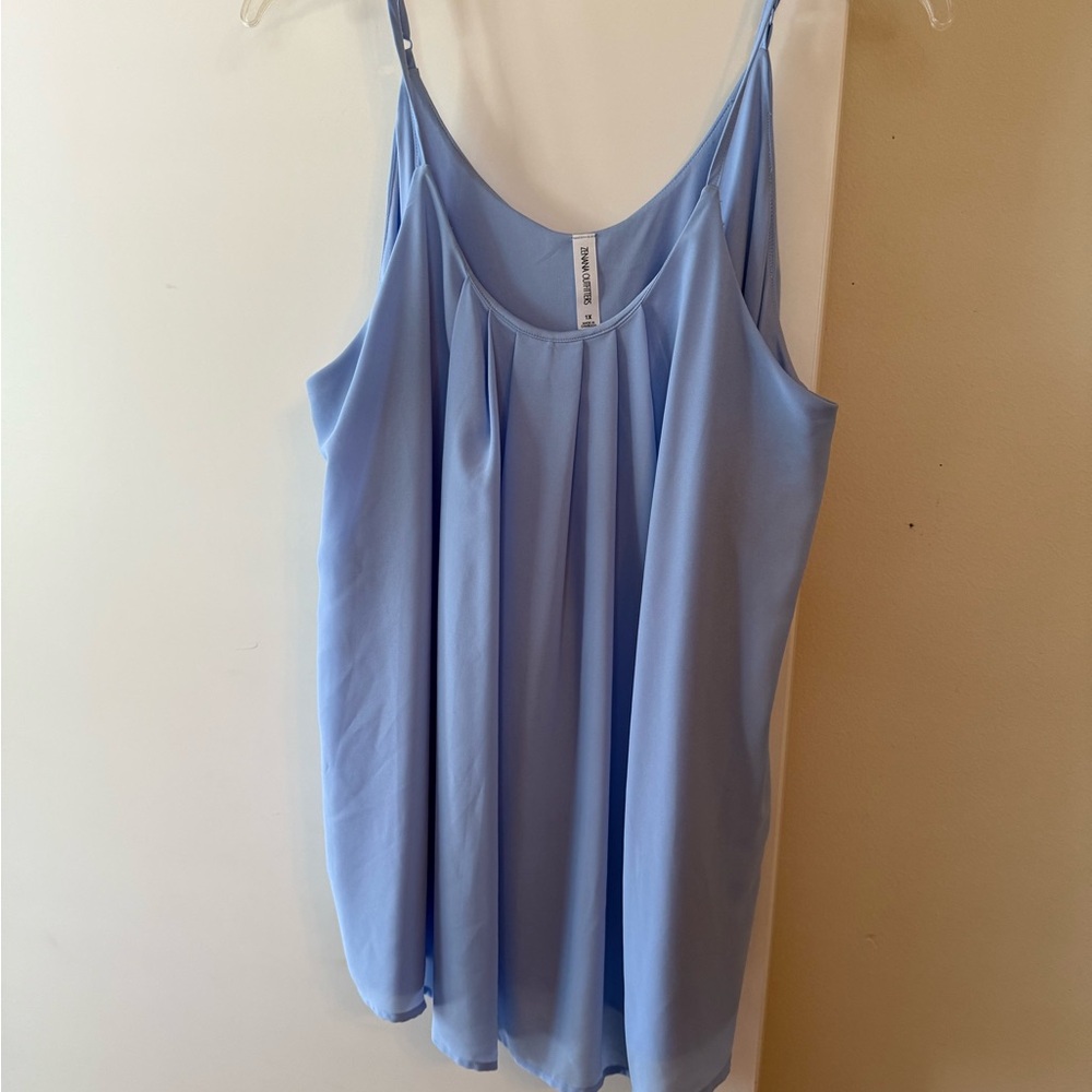 Zenana Outfitters Sky Blue Camisole